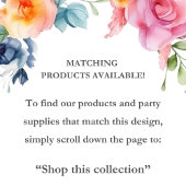 Bright Floral 70th Birthday Invitation