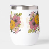 Bright Floral Boeket Tumbler (Rechts)