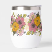 Bright Floral Boeket Tumbler (Links)