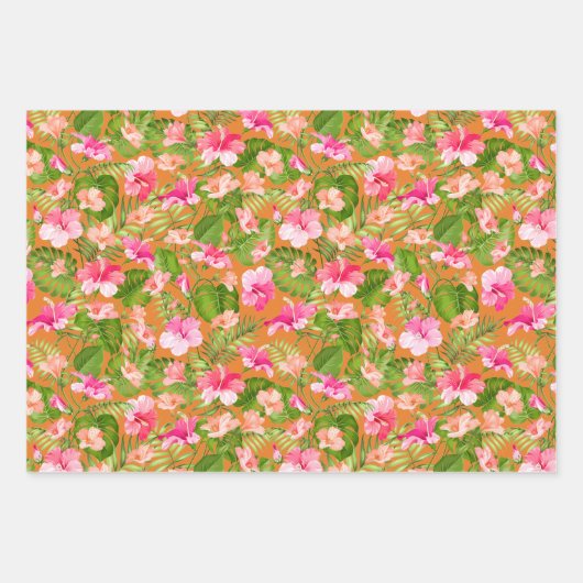 Bright Floral Inpakpapier Vel (Voorkant)