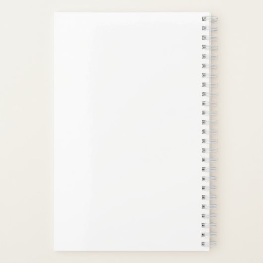 Bright Floral Laughter Dot Grid Journal (Verso)