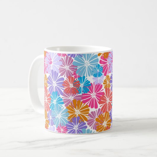 Bright Floral Mug (Devant gauche)