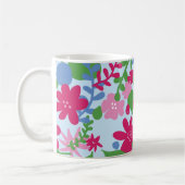 Bright Floral Mug (Gauche)