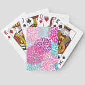 Bright Floral patroon 2 Pokerkaarten (Achterkant)