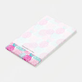 Bright Floral patroon 2 Post-it® Notes (Schuin)