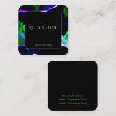 Bright Floral Print Visitekaartje (Voorkant / Achterkant)