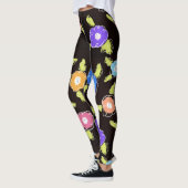 Bright Flowered Dames Leggings (Gauche)
