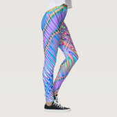 Bright Fractal Leggings Motifs (Droite)