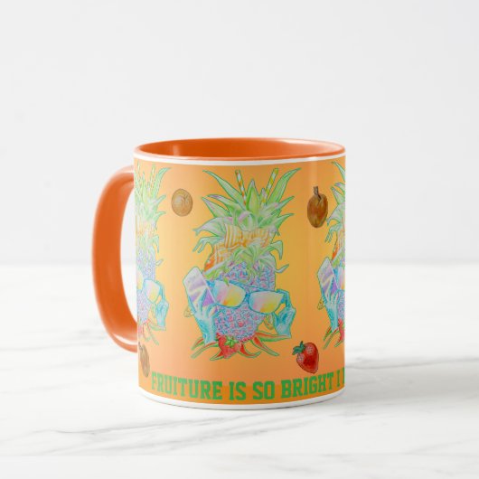 BRIGHT FRUITURE HOLLYWOOD MUG  (Devant gauche)