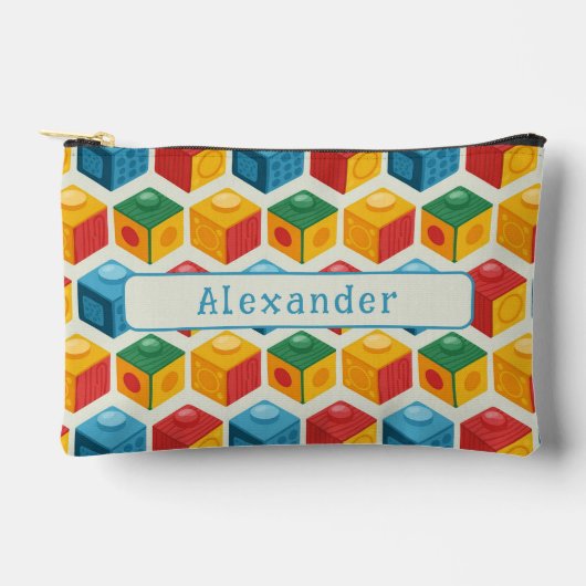 Bright Fun Customizable Building Block Print Etui (Voorkant)