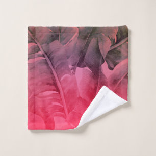 Bright Fun Rose Tropical Summer Palm Feuille