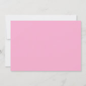 Bright Future Light Pink Graduation Faire-part (Dos)