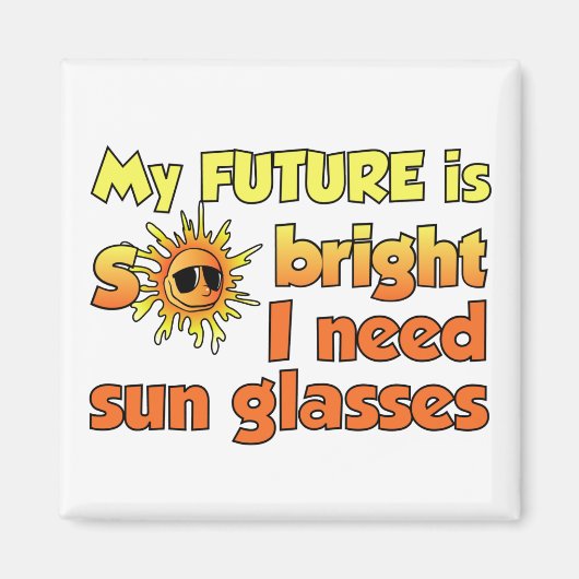 Bright Future magneet (Voorkant)