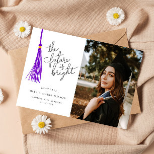 Bright Future Paarse Afstuderen aankondiging