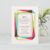 Bright Gem-Afstudeerder Kaart (Staand voorkant)