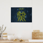 Bright Gemini Poster (Keuken)