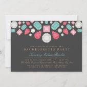 Bright Gems Bachelorette Invitation (Devant)