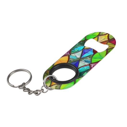 Bright Glas in lood Statement Mini Flessenopener (Voorkant Gekanteld)