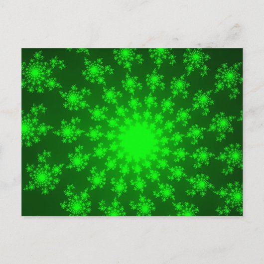 Bright Green Eye Briefkaart (Voorkant)
