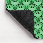 Bright Green Sophisticated Bliss Mousepad Muismat (Hoek)