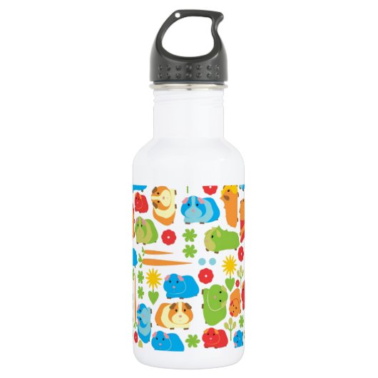 Bright Guinee varkensvlek Waterfles (Voorkant)