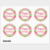 Bright Happy Holidays Stickers (Feuille)