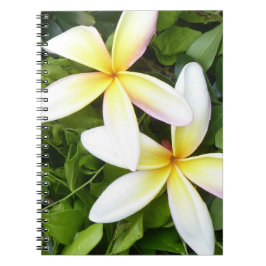 Bright Hawaiian Flowers Photo Spiral Notitieboek