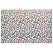 Bright Hibiscus Pattern Stof (Fat Quarter)