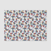 Bright Hibiscus Pattern Tissuepapier (Voorkant)