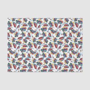 Bright Hibiscus Pattern Tissuepapier