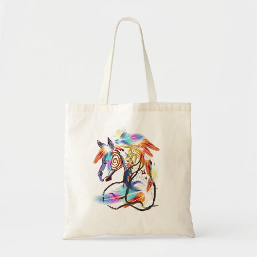 Bright Horse zakken Tote Bag (Voorkant)