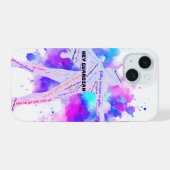 Bright Hunter iPhone Case 15 Hoesje (Achterkant horizontaal)