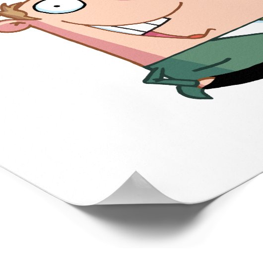 Bright Ideaal voor zakelijk Man Poster (Hoek)