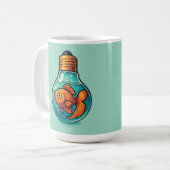 Bright Ideas Swim Deep - Mug Cup Koffiemok (Voorkant links)