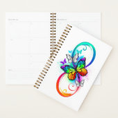 Bright infinity with rainbow butterfly (Devant avec enveloppe)