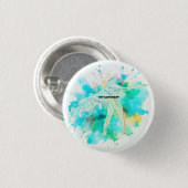 Bright Jager Speld Ronde Button 3,2 Cm (Voorkant /achterkant)