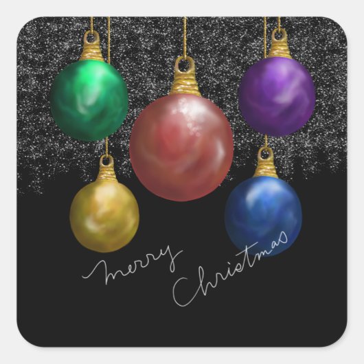 Bright Joy Sticker Carré (Devant)