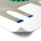 Bright Jungle Kids Customizable Wall Art print (Hoek)