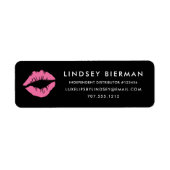 Bright Kiss | LIP-productdistributeursetiketten Etiket (Voorkant)