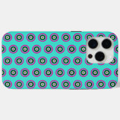 Bright Kleurrijke Cirkels Hoesje voor iPhone 15 Pr (Achterkant (horizontaal))