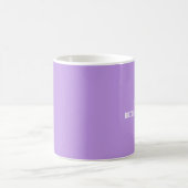 Bright Lavender Color hex Code Mug (Centre)