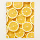 Bright Lemon Slices Planner Cover  (Voorkant)