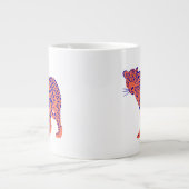 Bright Leopard Extra Grote Beker (Voorkant)