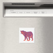Bright Leopard Magneet (Insitu (Vaatwasser))