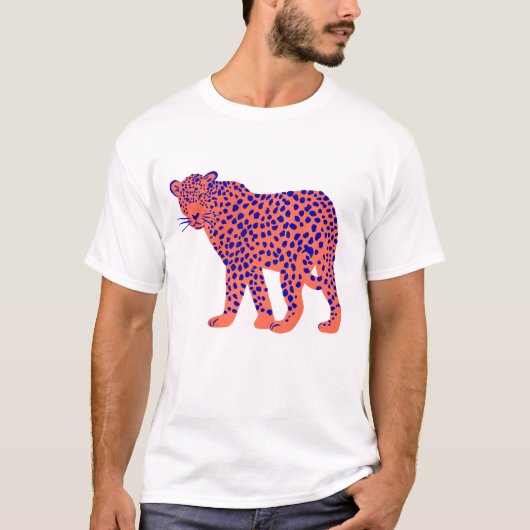 Bright Leopard T-shirt (Voorkant)