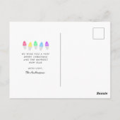 Bright Lights Vakantie Multi Foto Briefkaart (Achterkant)