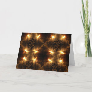 Bright Lights-Wenskaart Kaart
