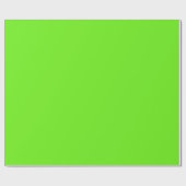 Bright Lime Green Gift Cadeaupapier (Vlak)