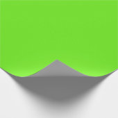 Bright Lime Green Gift Cadeaupapier (Hoek)