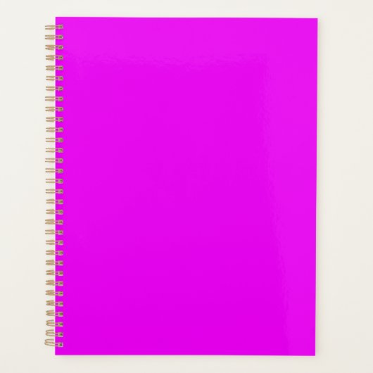 Bright Magenta Planner (Voorkant)